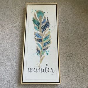 “Wander” Wall Decor 24” x 10”